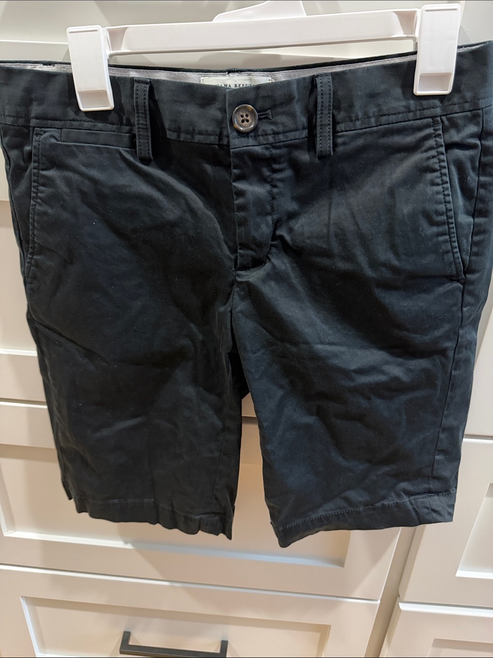 Banana Republic Black Women's Chino Bermuda Shorts